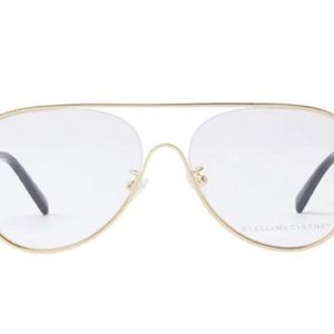 Stella McCartney Gold Aviator Rx Glasses